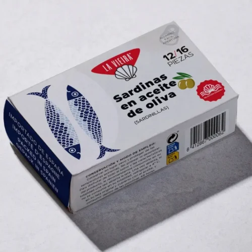 Sardinas en Aceite de Oliva 12/16 piezas - La Vieira