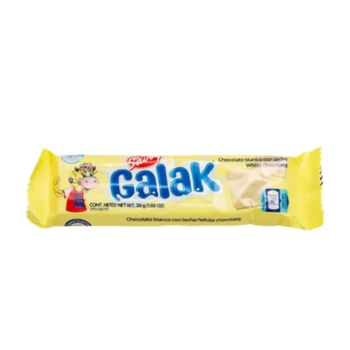 Gelak Chocolate Blanco con Leche - 30g Savoy