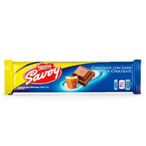 Savoy Chocolate con Leche - 30g Nestle