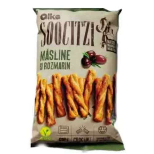 Galletas Saladas con Aceitunas y Romero - 180g Alka