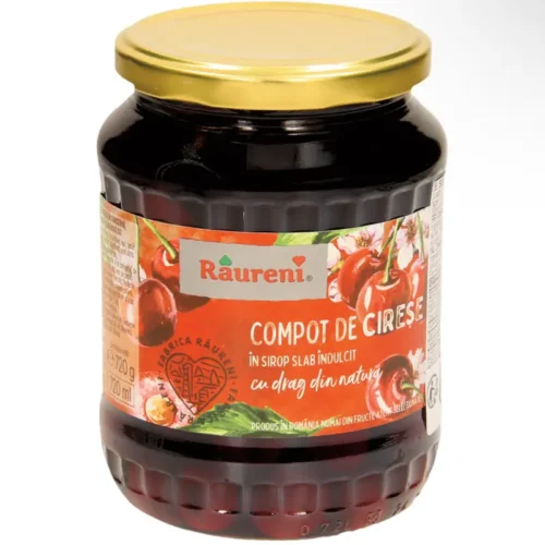 Compota de Cerezas - 396g Raureni