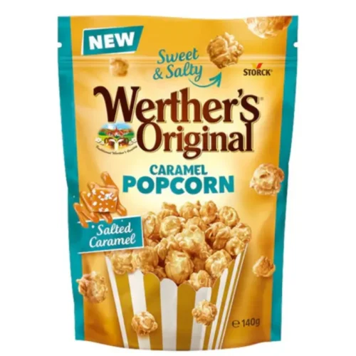 Popcorn Caramelo Salado - 140g Werther´s Original
