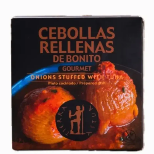 Cebollas rellenas de Bonito - 420g Tierra Astur