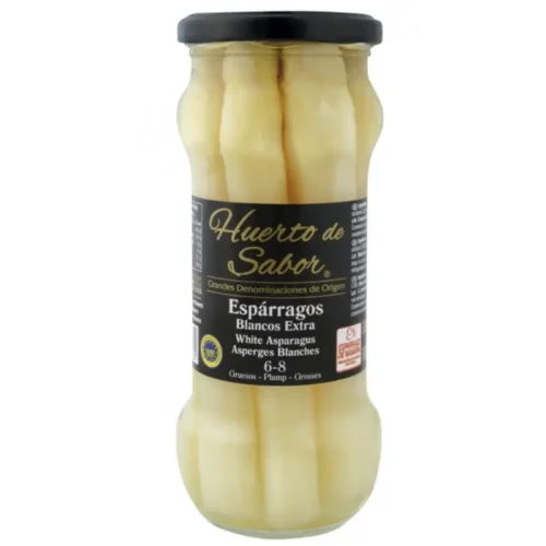 Espárragos Blancos Extra - 325g Huerto de Sabor