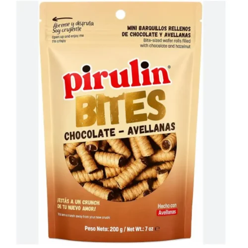 Pirulin Bites con Chocolate y Avellana - 200g